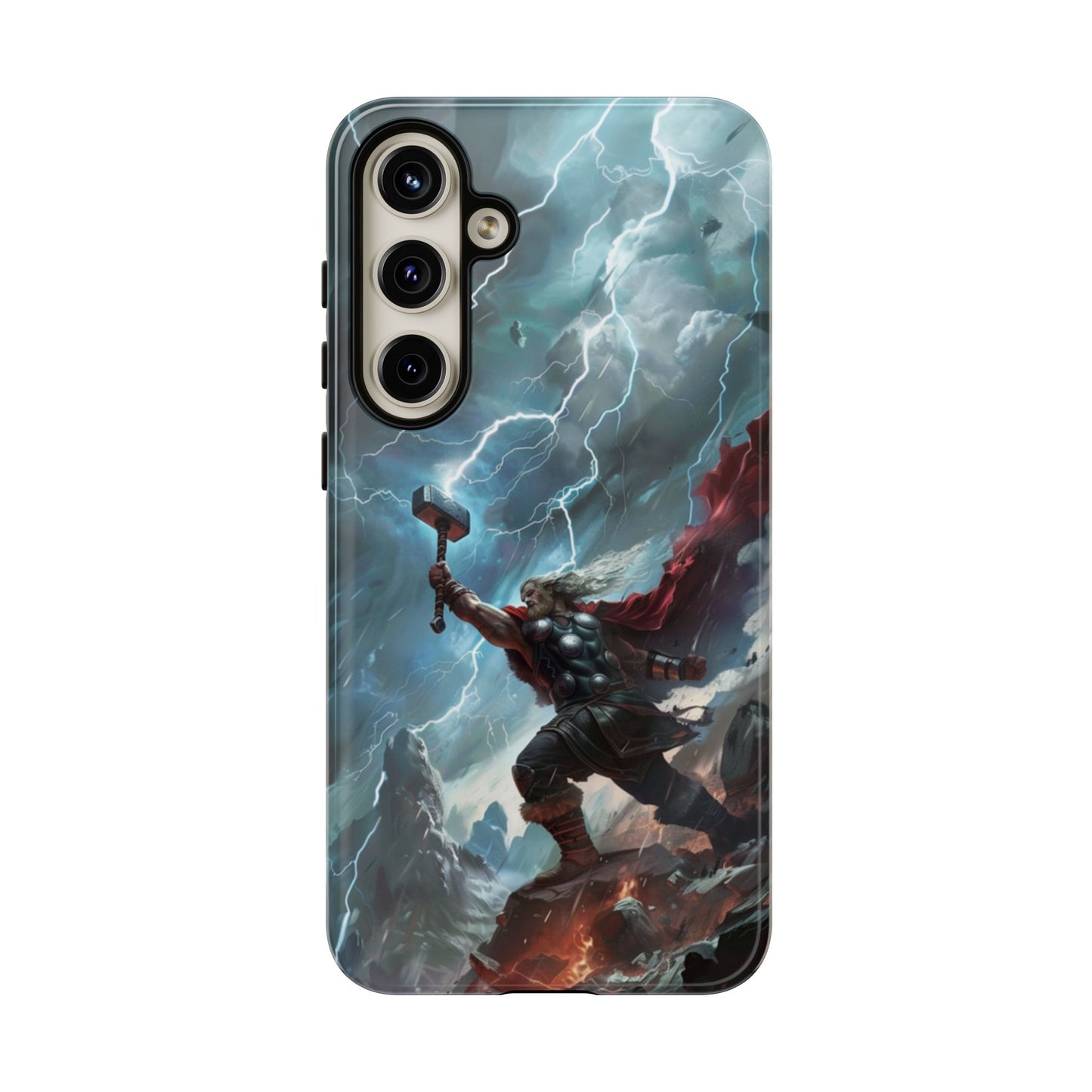 Thor Lightning Storm - Tough Samsung Galaxy Case