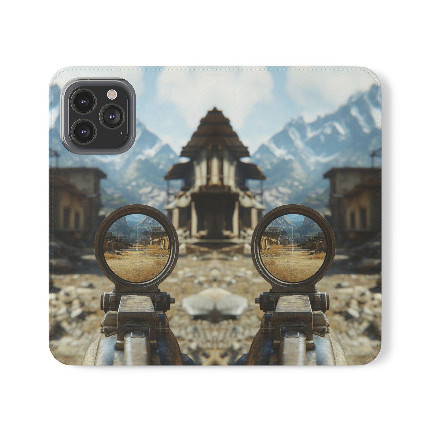 Desert Sniper Focus - Wallet Flip Case