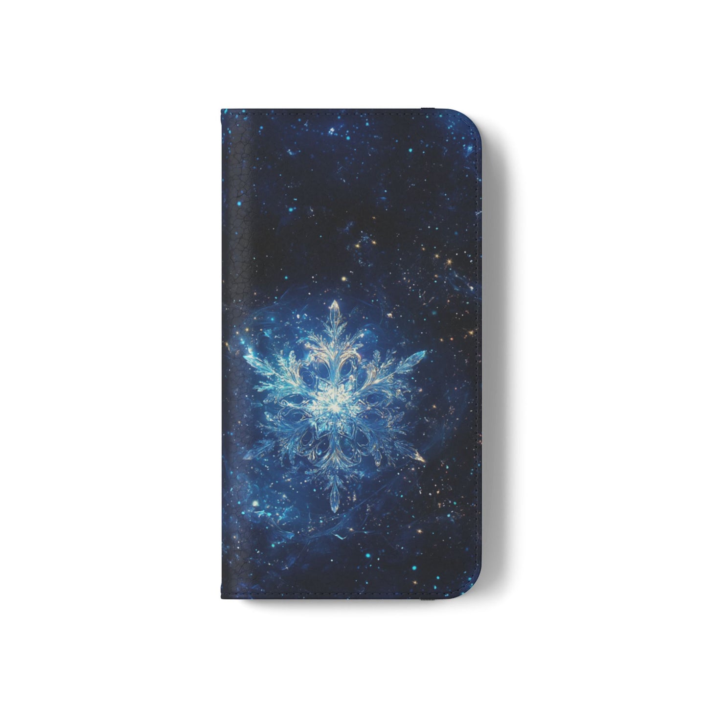 Cosmic Snowflake - Wallet Flip Case