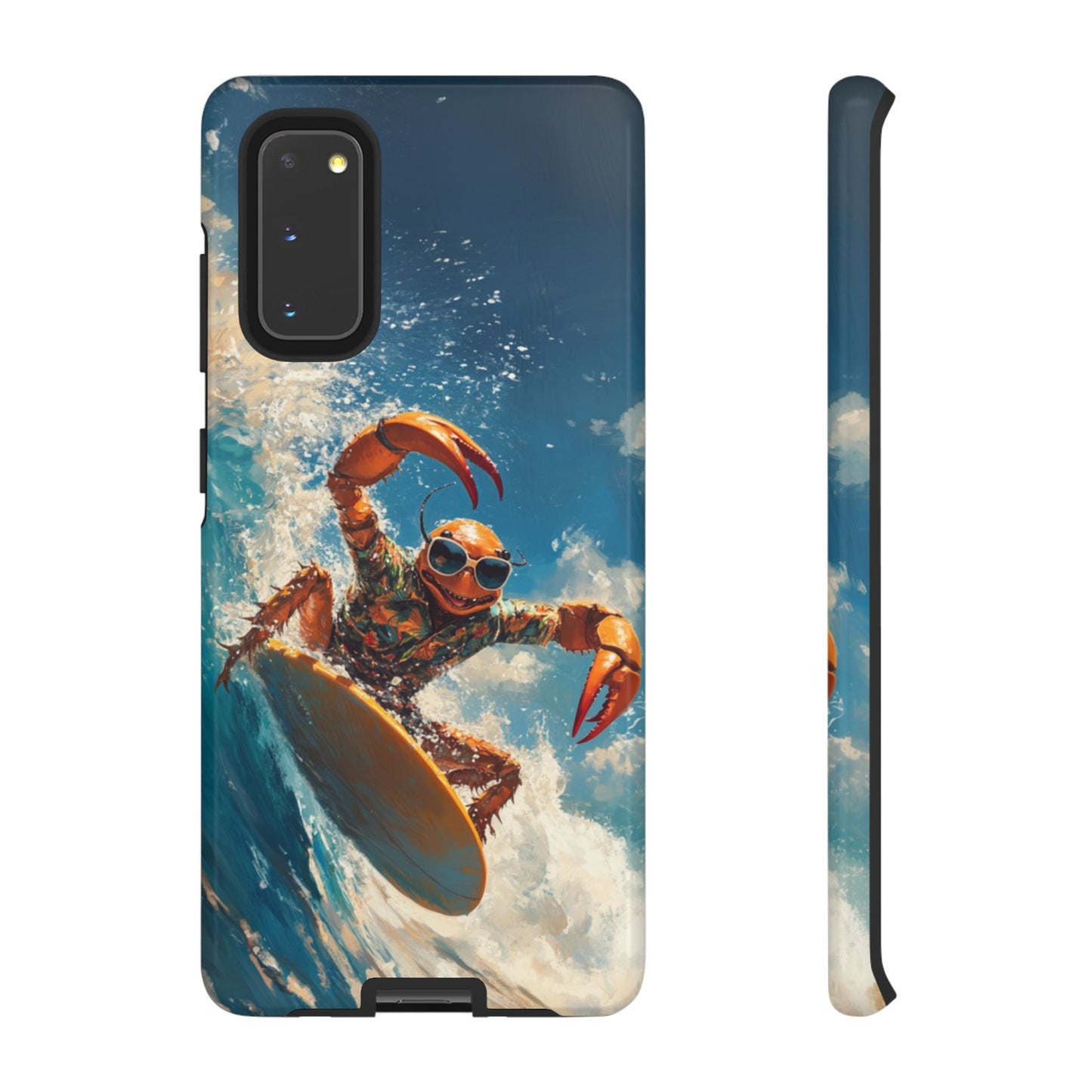 Surfing Crab - Tough Samsung Galaxy Case