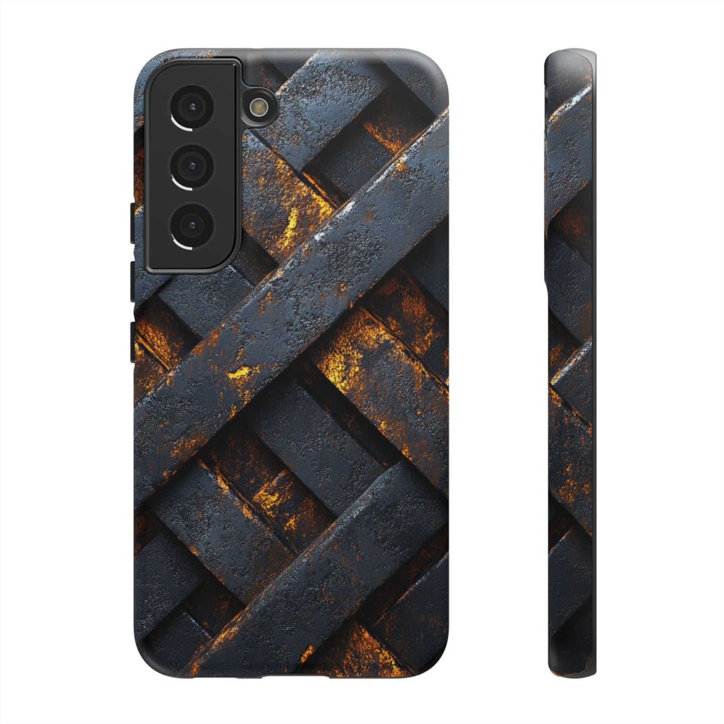 Geometric Interlocking Pattern Phone Case - iPhone, Google Pixel, Samsung Galaxy