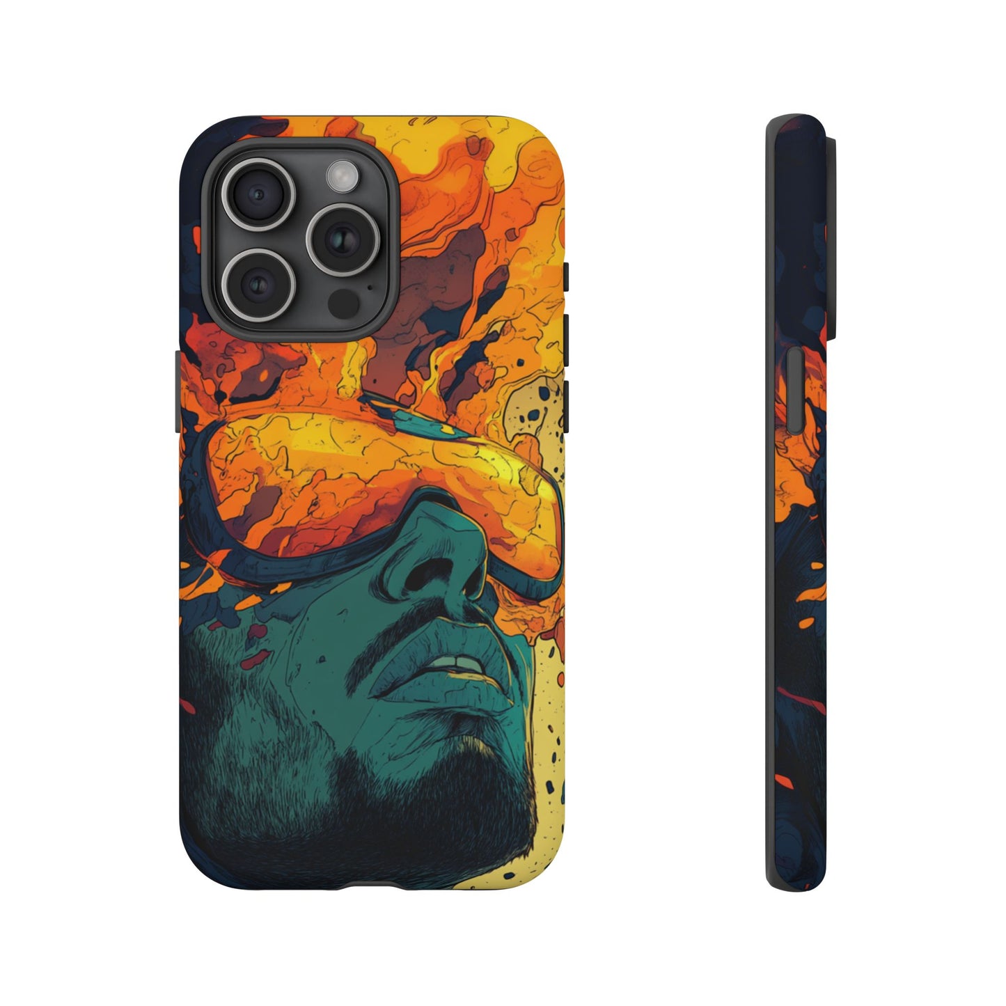 Flame Vision Phone Case - iPhone, Google Pixel, Samsung Galaxy