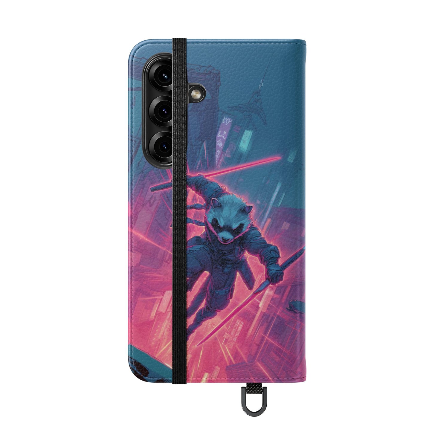 Cyberpunk Ferret - Wallet Flip Case