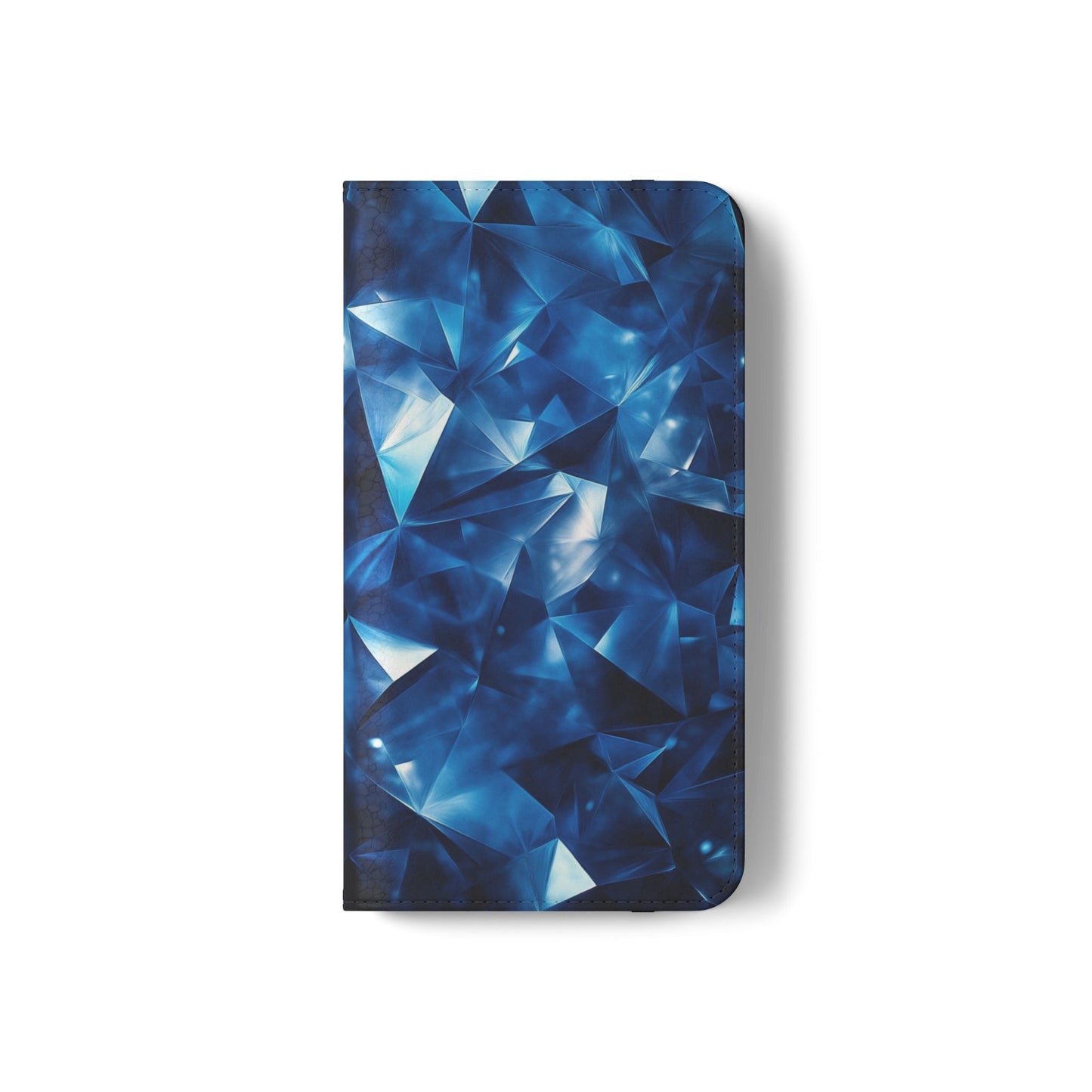 Sapphire Crystal Shards - Wallet Flip Case