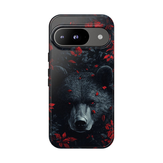 Crimson Bear Thicket – Tough Google Pixel Case