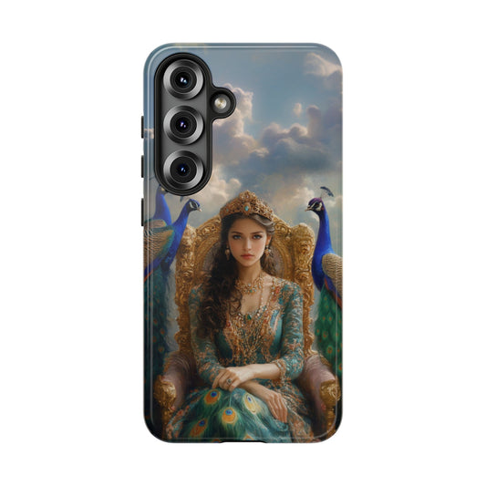 Hera Peacock Empress Golden Throne - Tough Samsung Galaxy Case