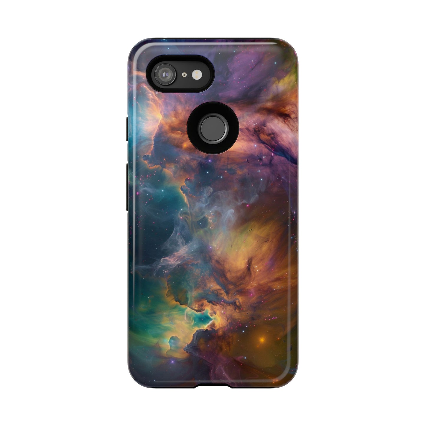 Celestial Nebula Drift – Tough Google Pixel Case