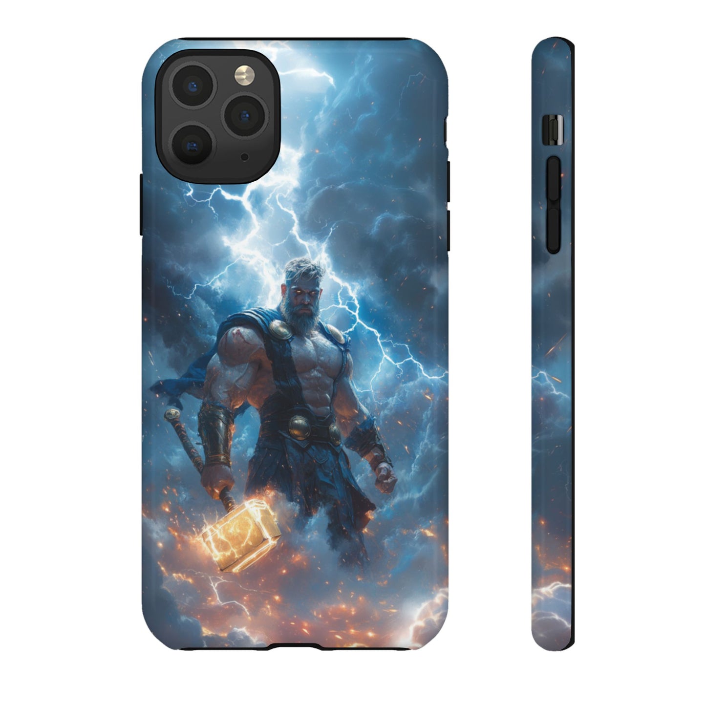 Thor Stormhammer Wrath - Tough iPhone Case