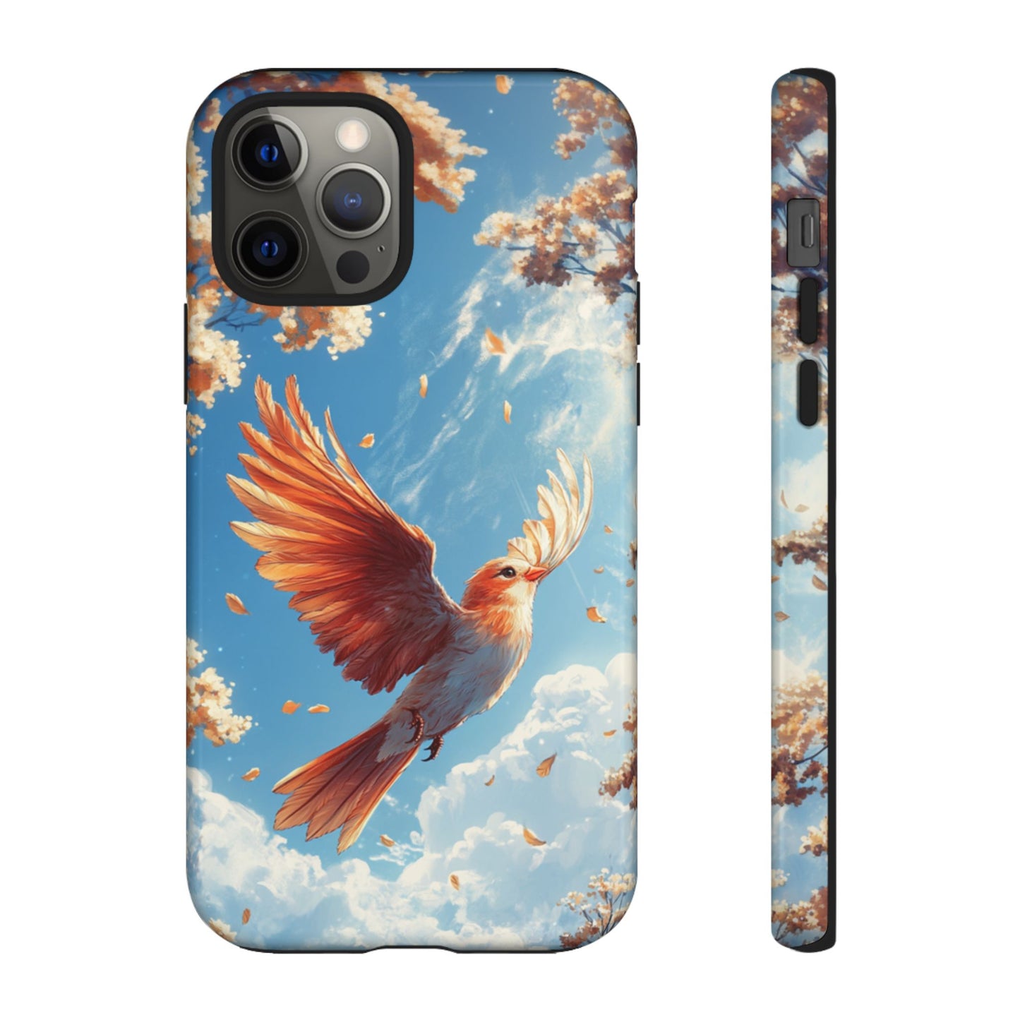 Autumn Skies Songbird – Tough iPhone Case