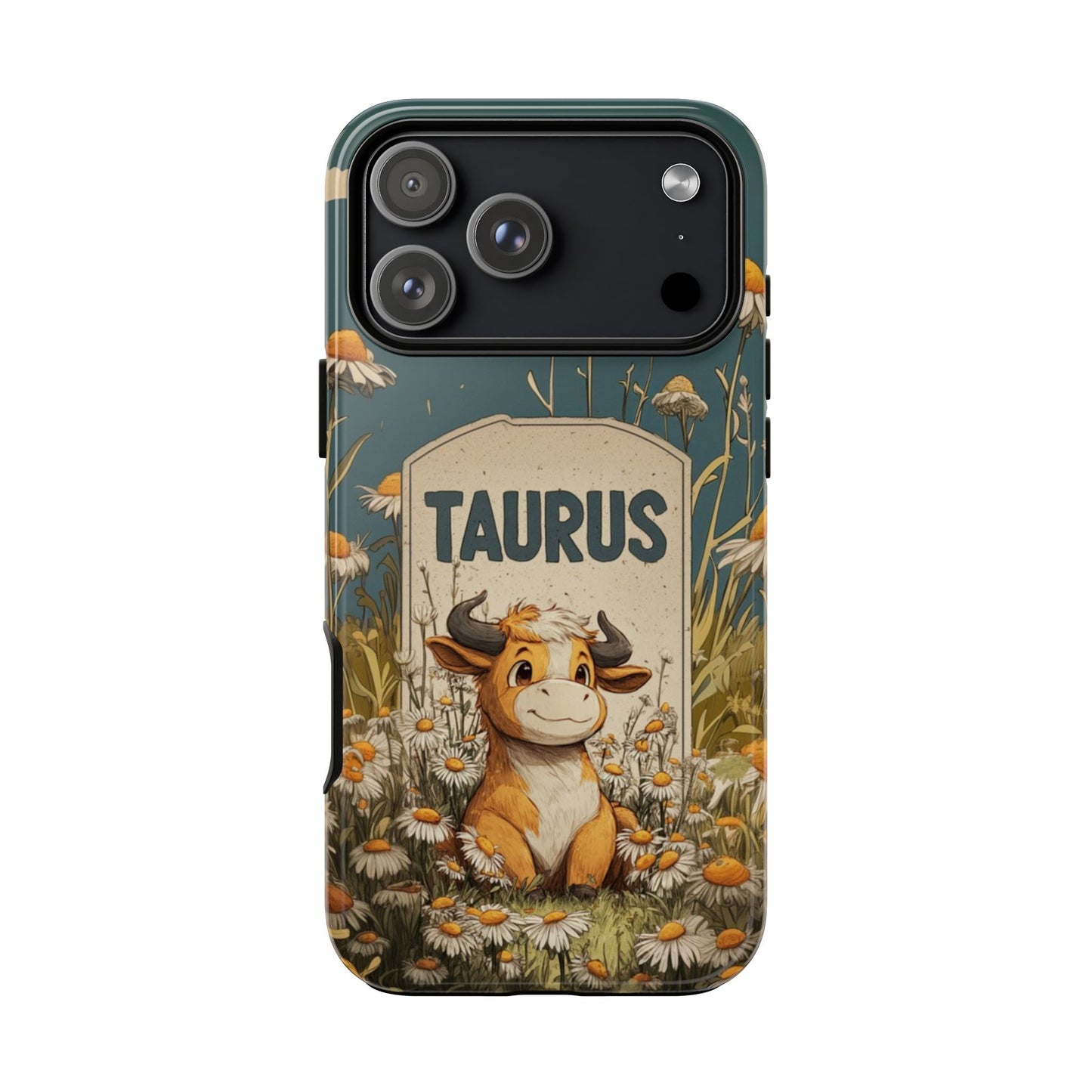Taurus Cute Calf - Tough iPhone Case