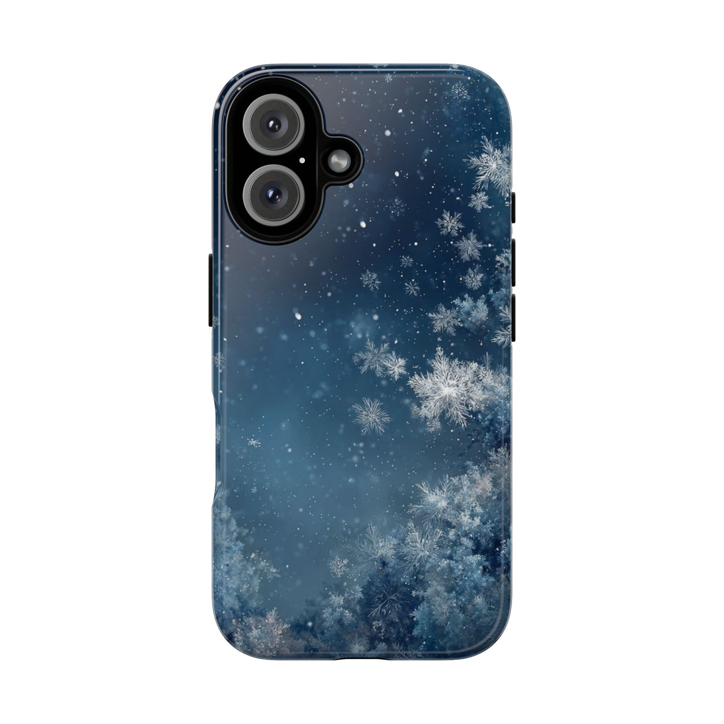 Winter Snowflakes - Tough iPhone Case