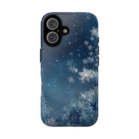Winter Snowflakes - Tough iPhone Case