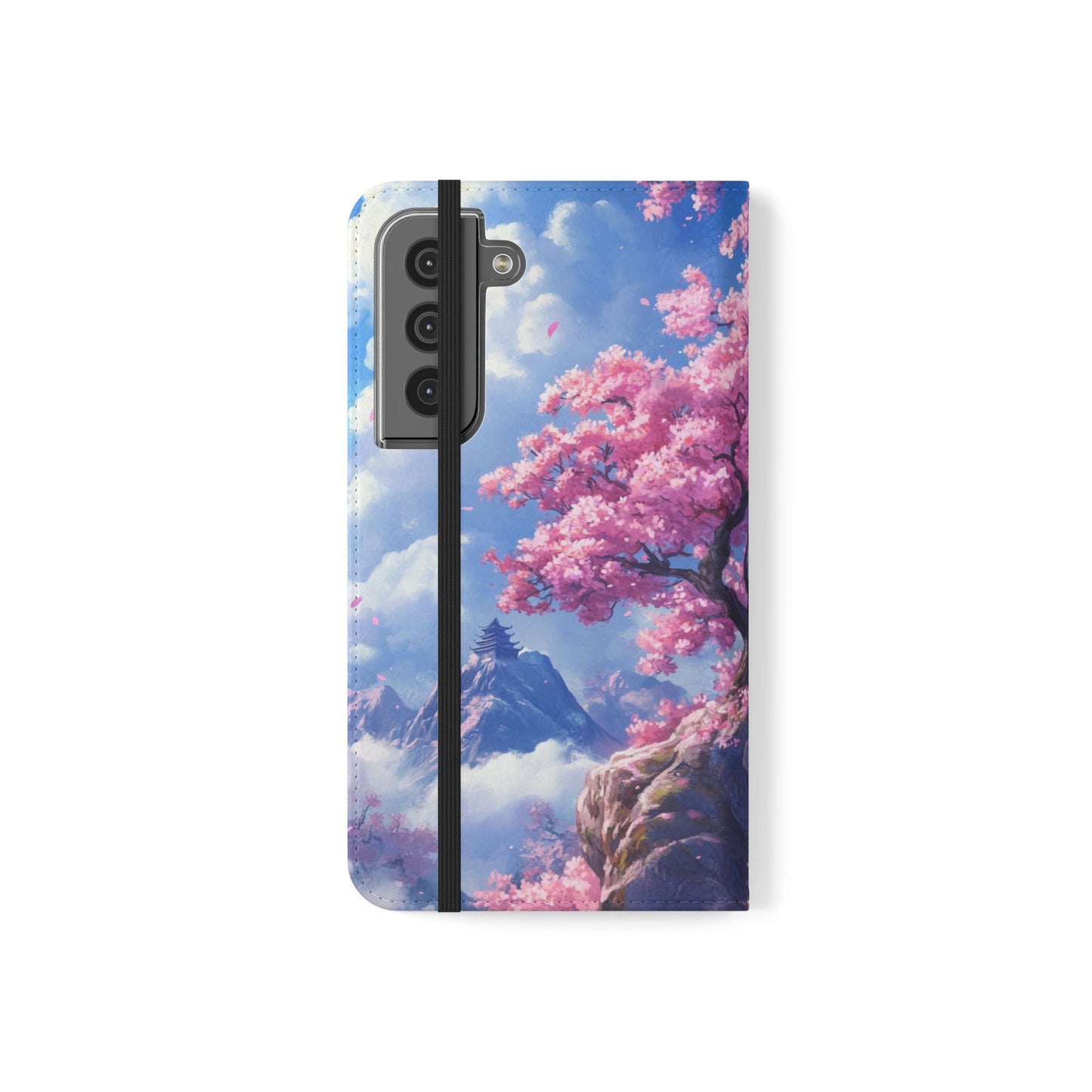 Sakura Sky Temple - Wallet Flip Case