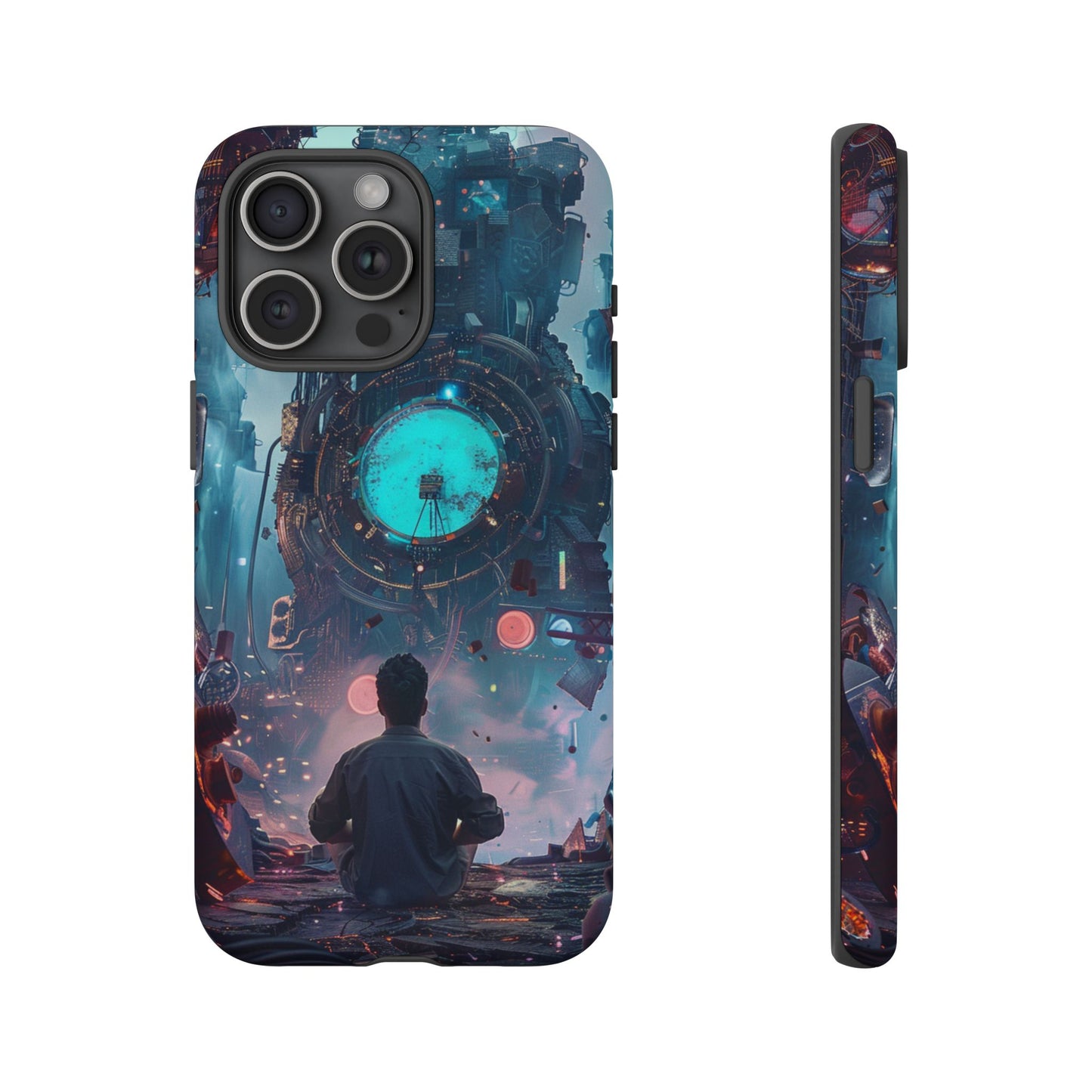 Time-Traveling Musician Phone Case - iPhone, Google Pixel, Samsung Galaxy