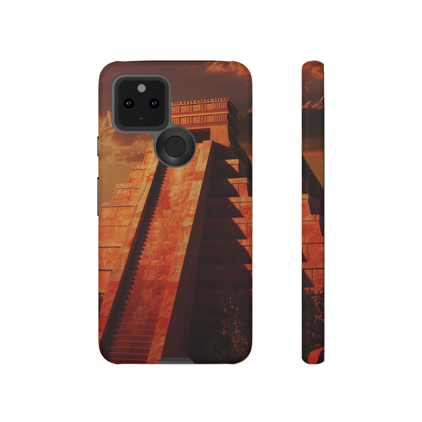 Mayan Pyramid Twilight Phone Case – iPhone, Google Pixel, Samsung Galaxy