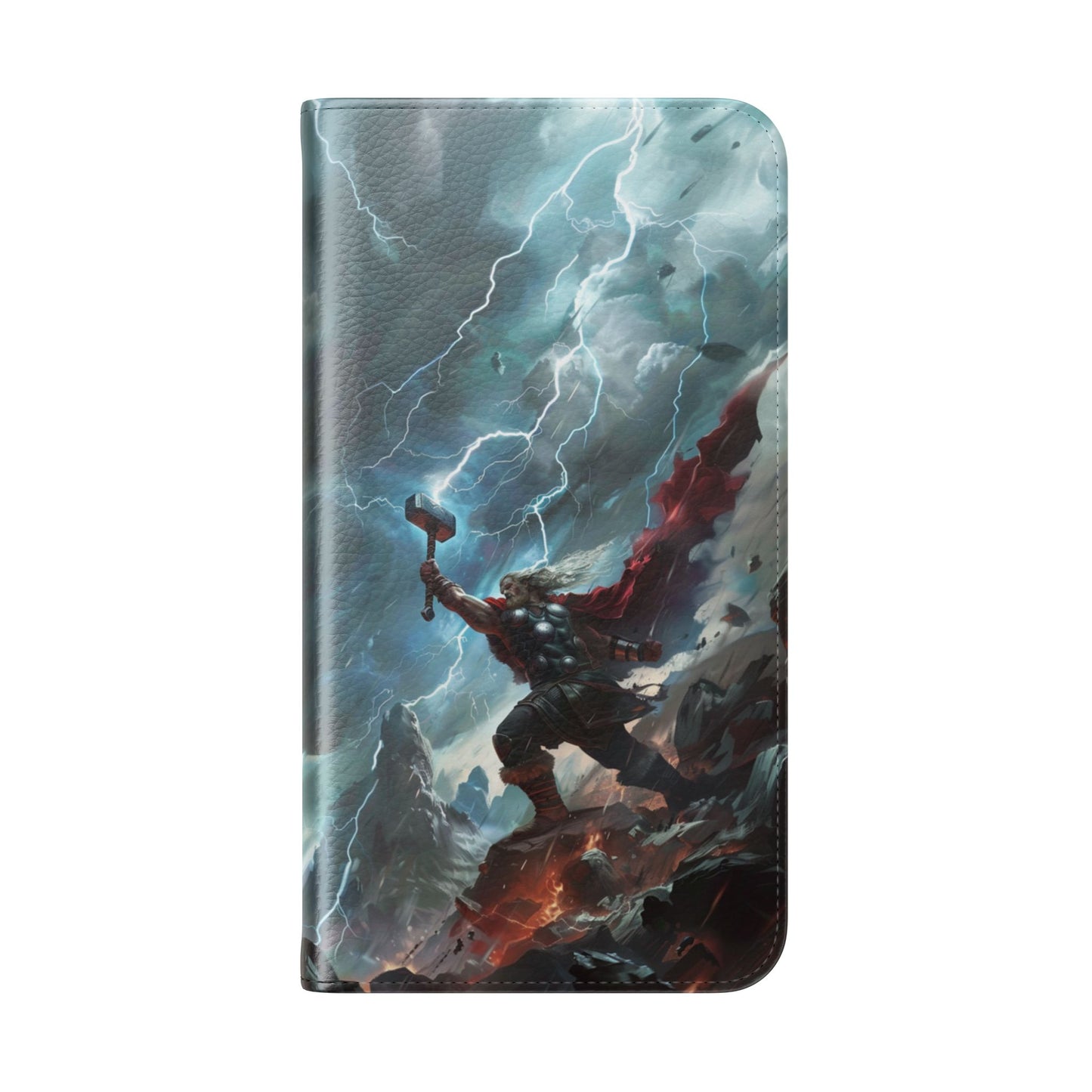 Thor Lightning Storm - Wallet Flip Case