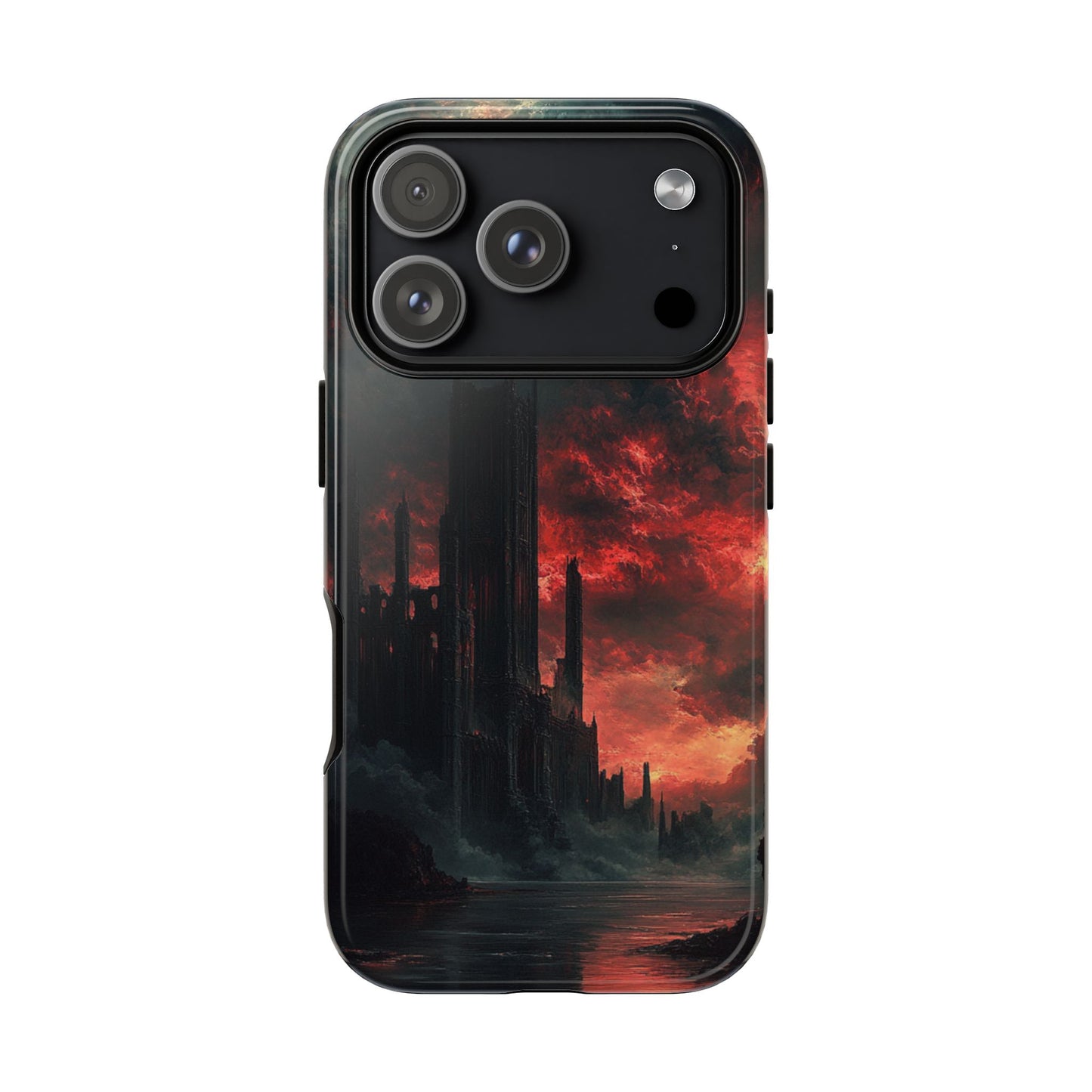 Crimson Dread Citadel – Tough iPhone Case