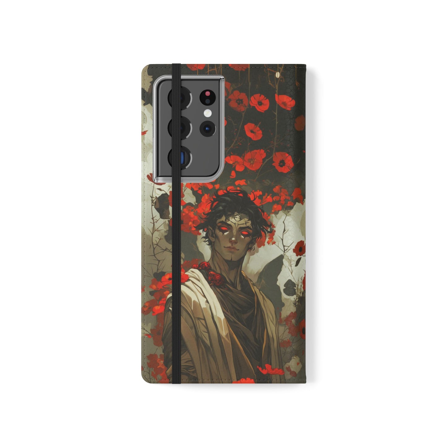 Zagreus Blood Poppies - Wallet Flip Case