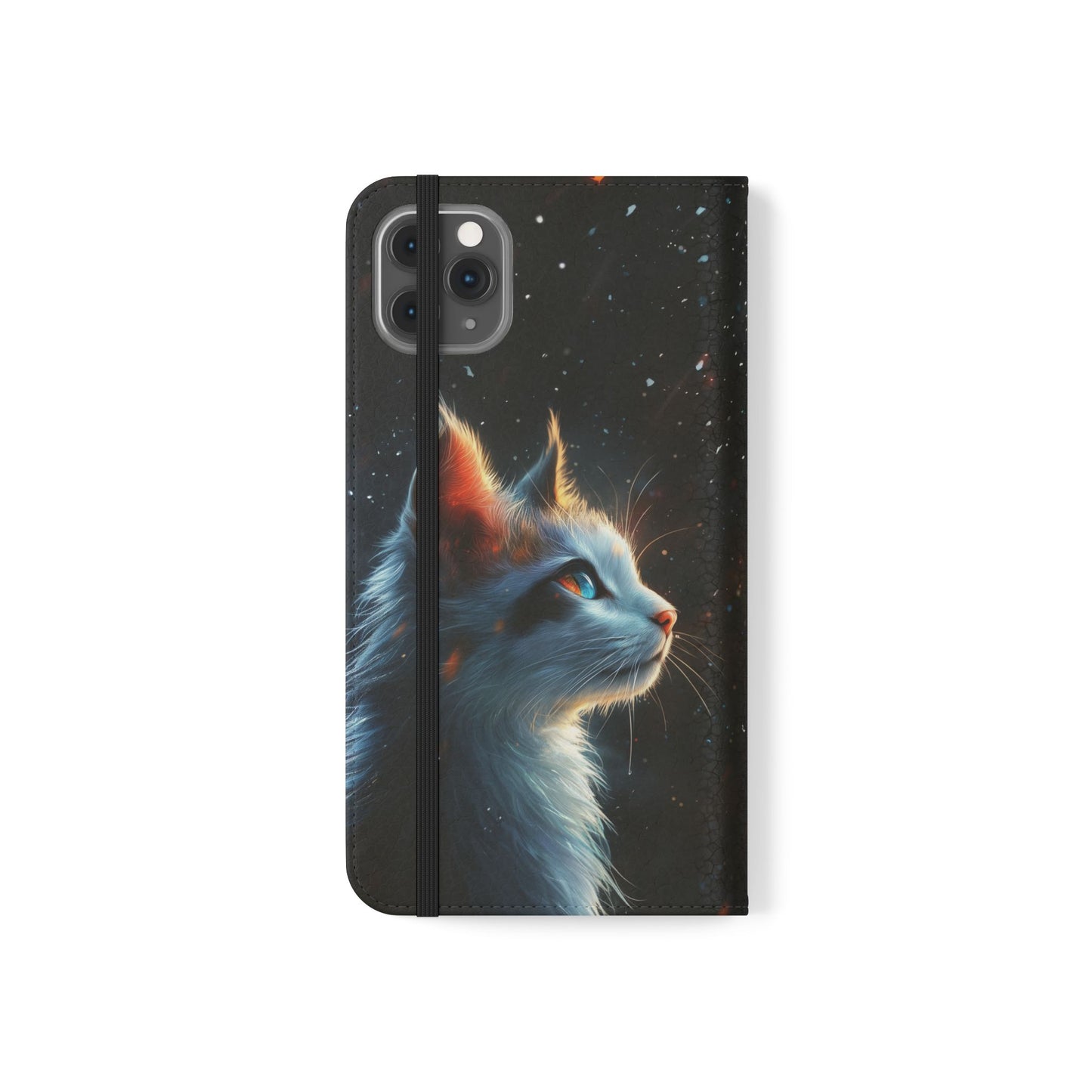 Starlight Cat - Wallet Flip Case
