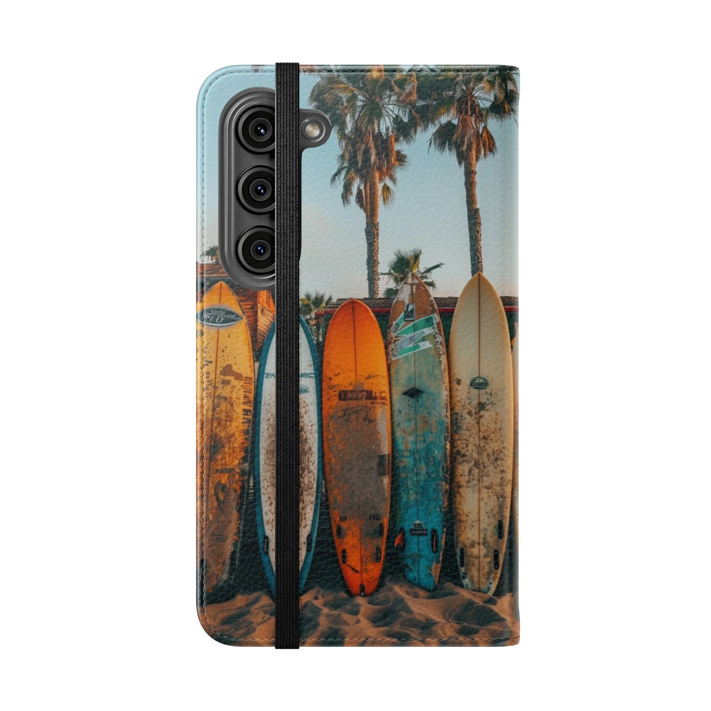 Beach Surfboards - Wallet Flip Case