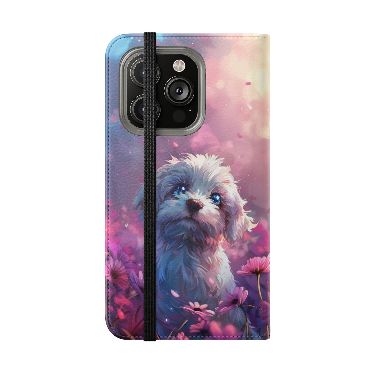 Dreamy Puppy - Wallet Flip Case