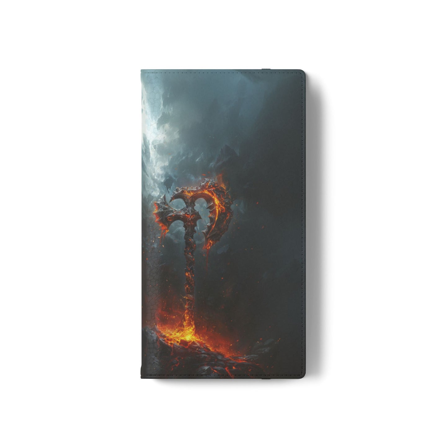 Molten War Axe - Wallet Flip Case