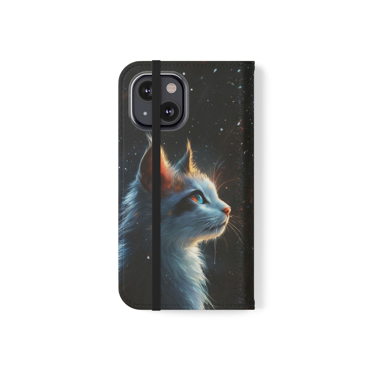 Starlight Cat - Wallet Flip Case