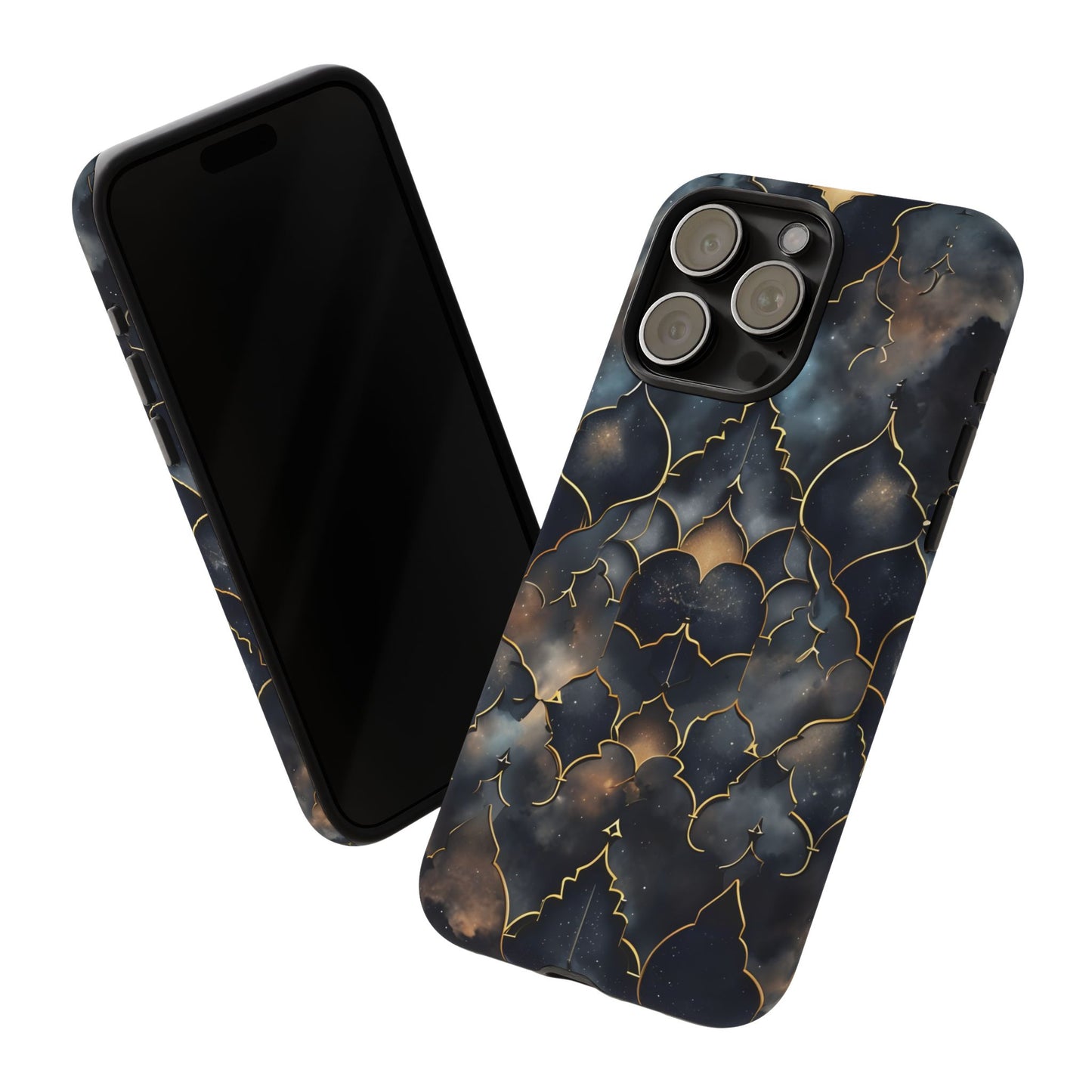 Celestial Mosaic: Cosmic Elegance Phone Case - iPhone, Google Pixel, Samsung Galaxy