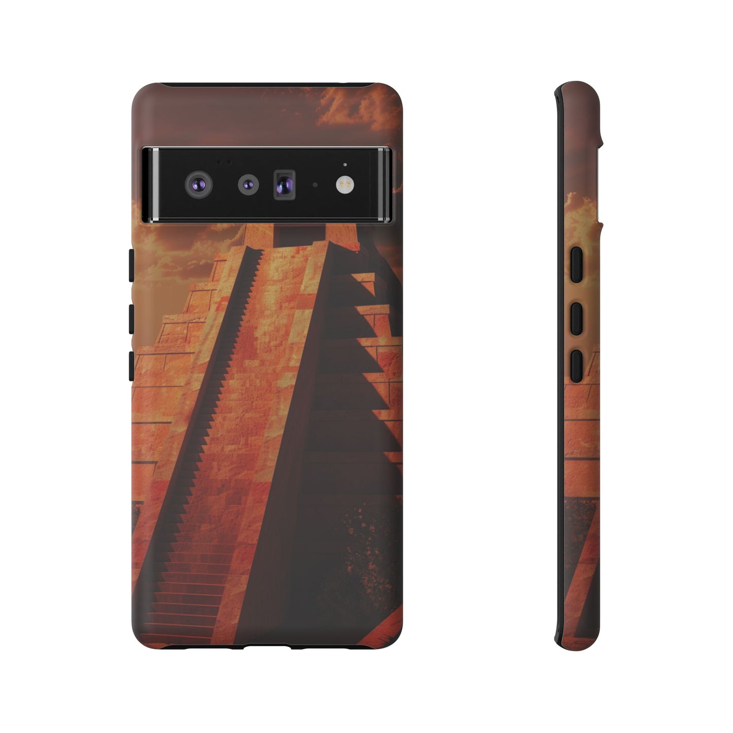 Mayan Pyramid Twilight Phone Case – iPhone, Google Pixel, Samsung Galaxy