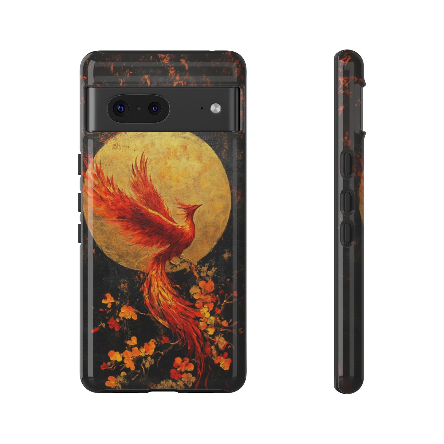 Golden Phoenix Rise – Tough Google Pixel Case