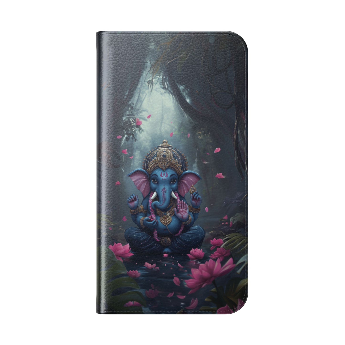 Ganesha Lotus - Wallet Flip Case