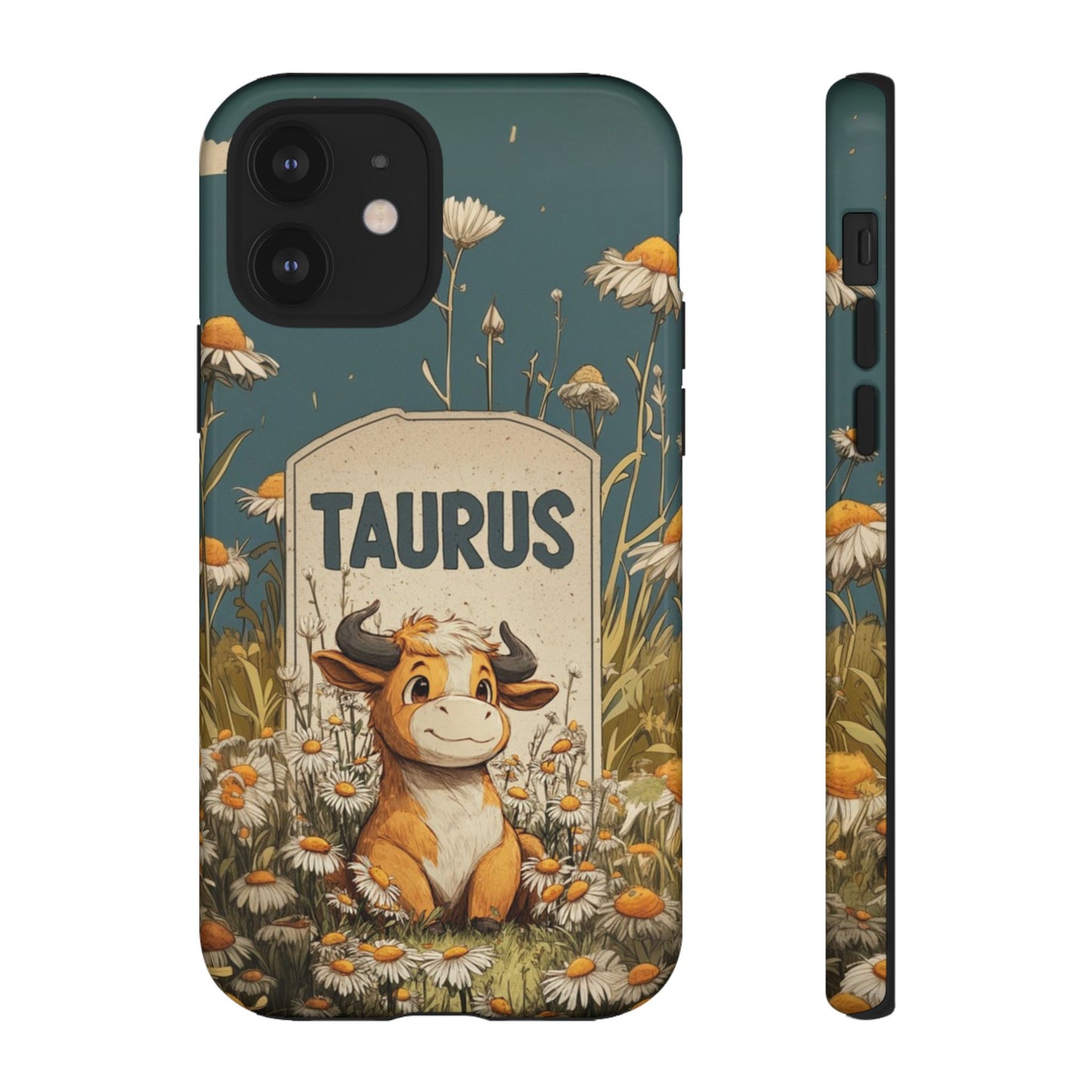 Taurus Cute Calf - Tough iPhone Case