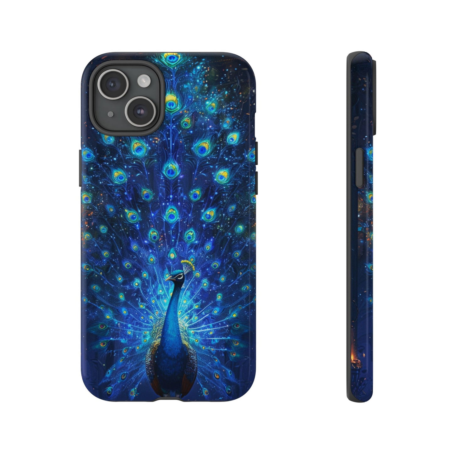 Starlit Peacock Majesty – Tough iPhone Case