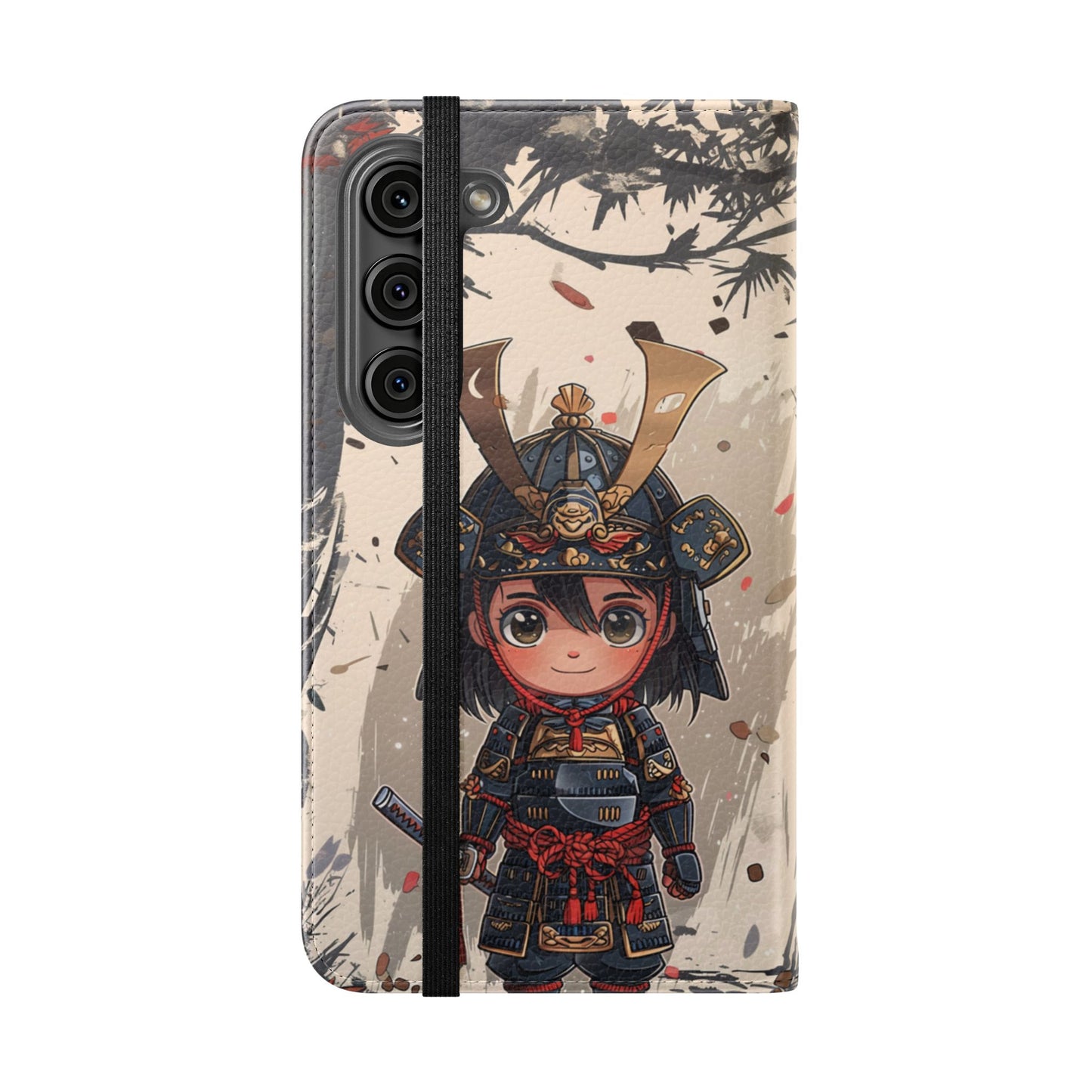 Chibi Samurai - Wallet Flip Case
