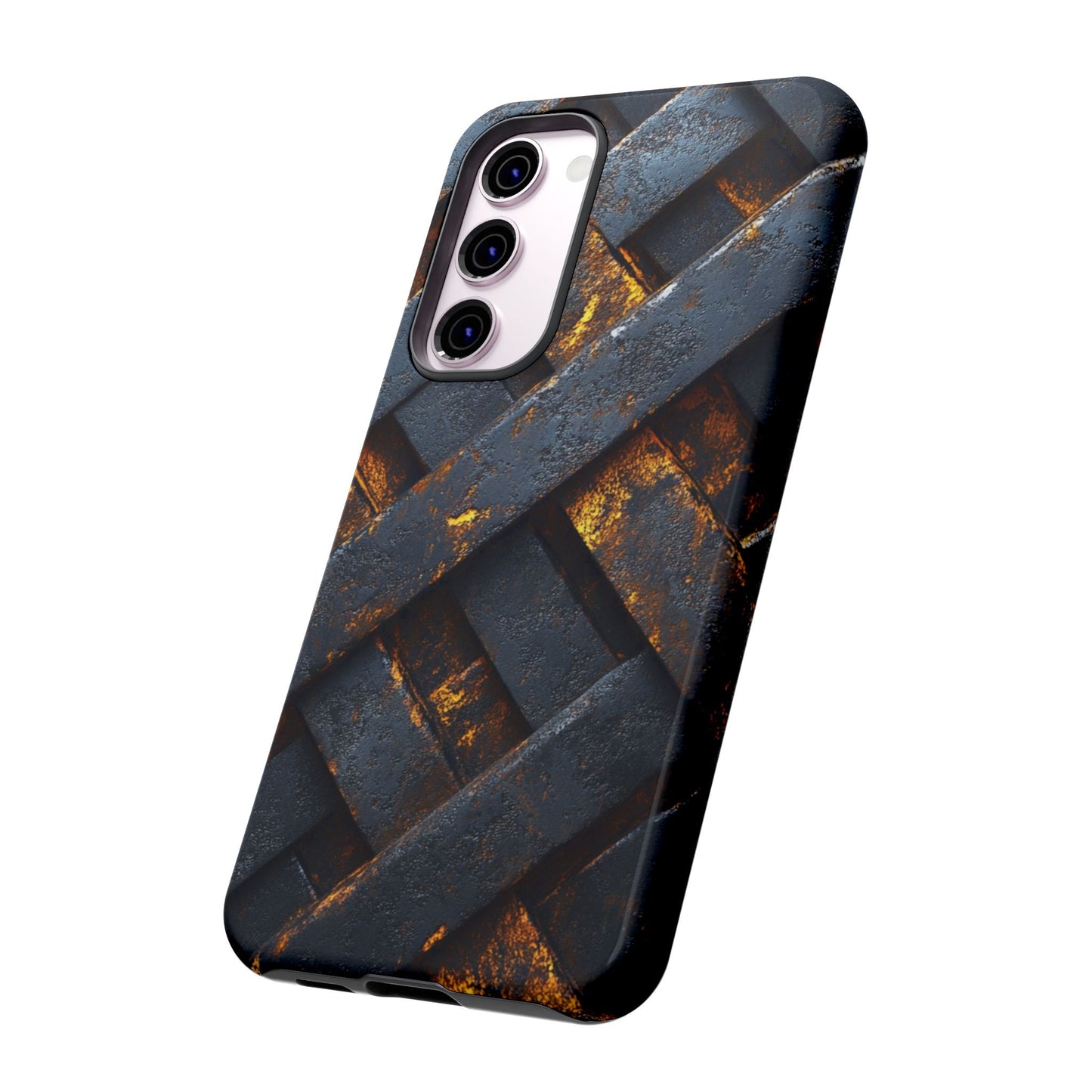 Geometric Interlocking Pattern Phone Case - iPhone, Google Pixel, Samsung Galaxy