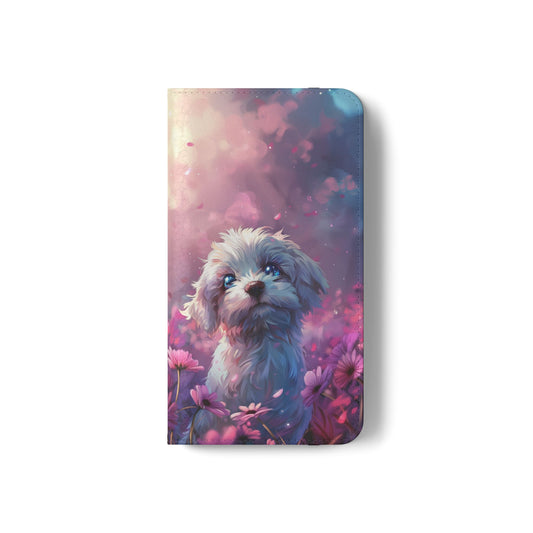 Dreamy Puppy - Wallet Flip Case