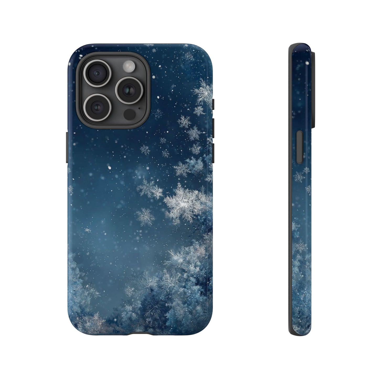 Winter Snowflakes - Tough iPhone Case