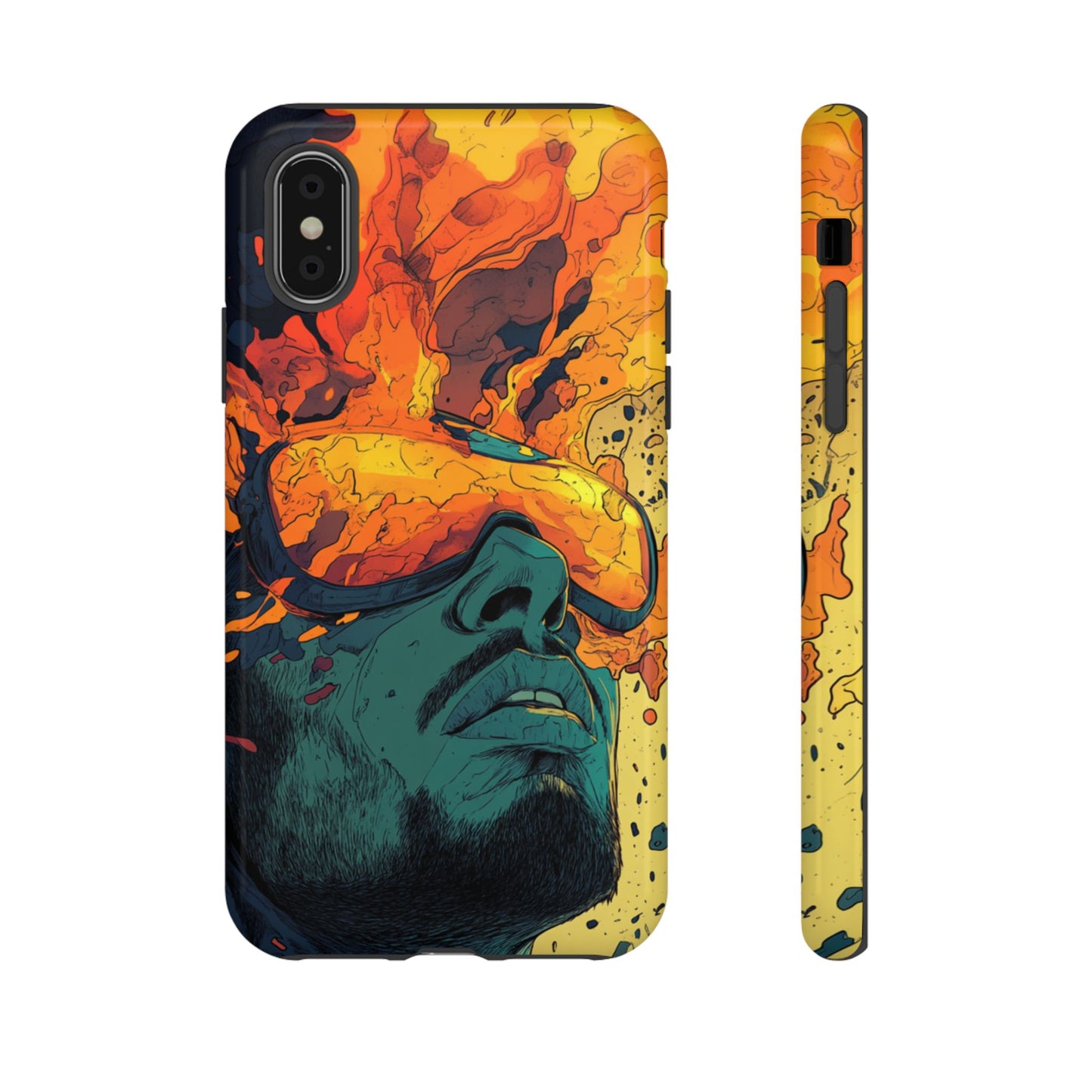 Flame Vision Phone Case - iPhone, Google Pixel, Samsung Galaxy