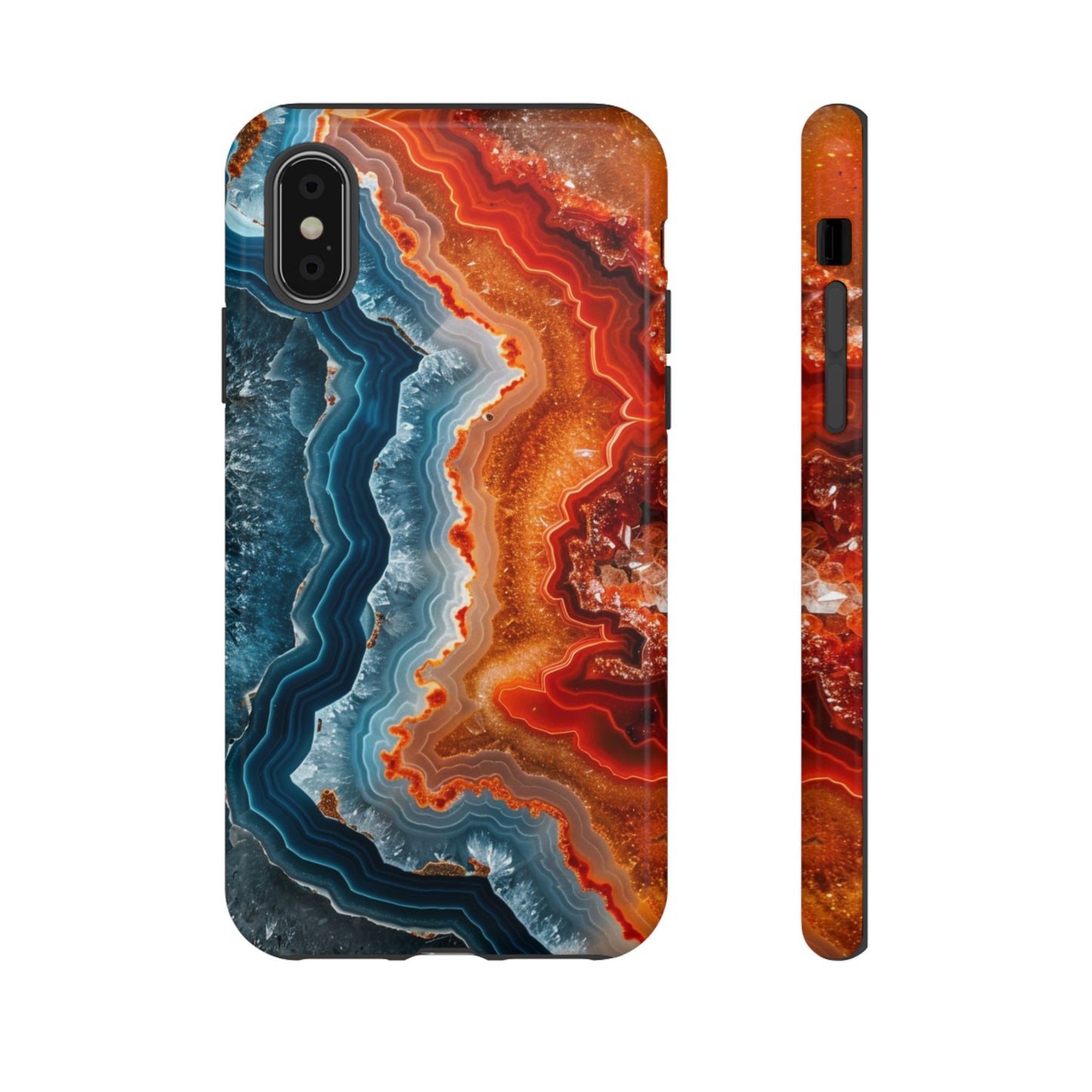 Molten Agate Veins – Tough iPhone Case