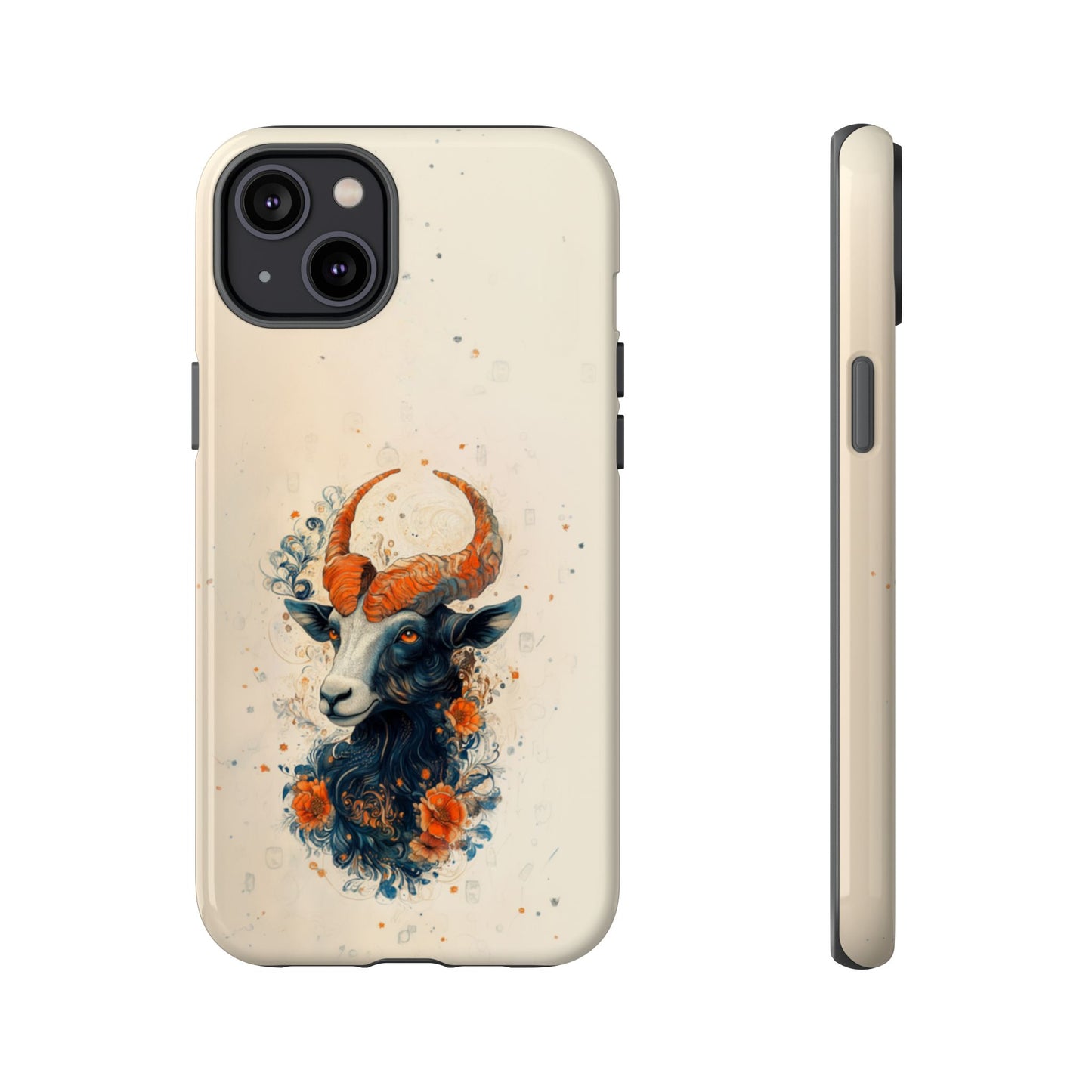 Capricorn Celestial Goat - Tough iPhone Case