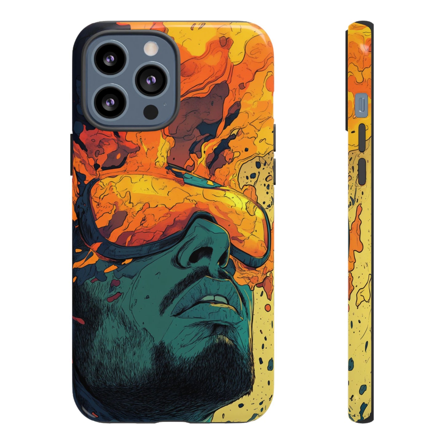 Flame Vision Phone Case - iPhone, Google Pixel, Samsung Galaxy