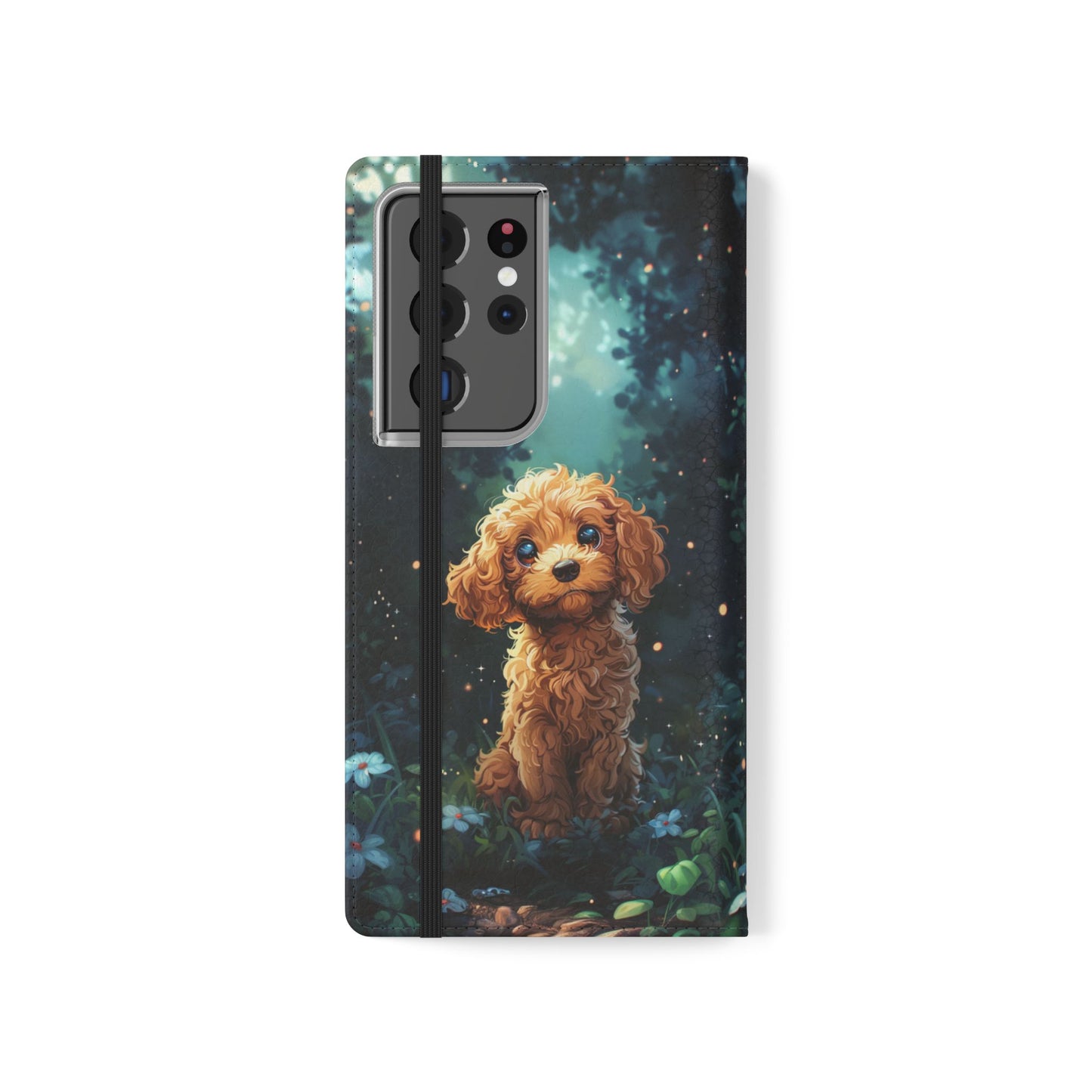 Forest Poodle - Wallet Flip Case
