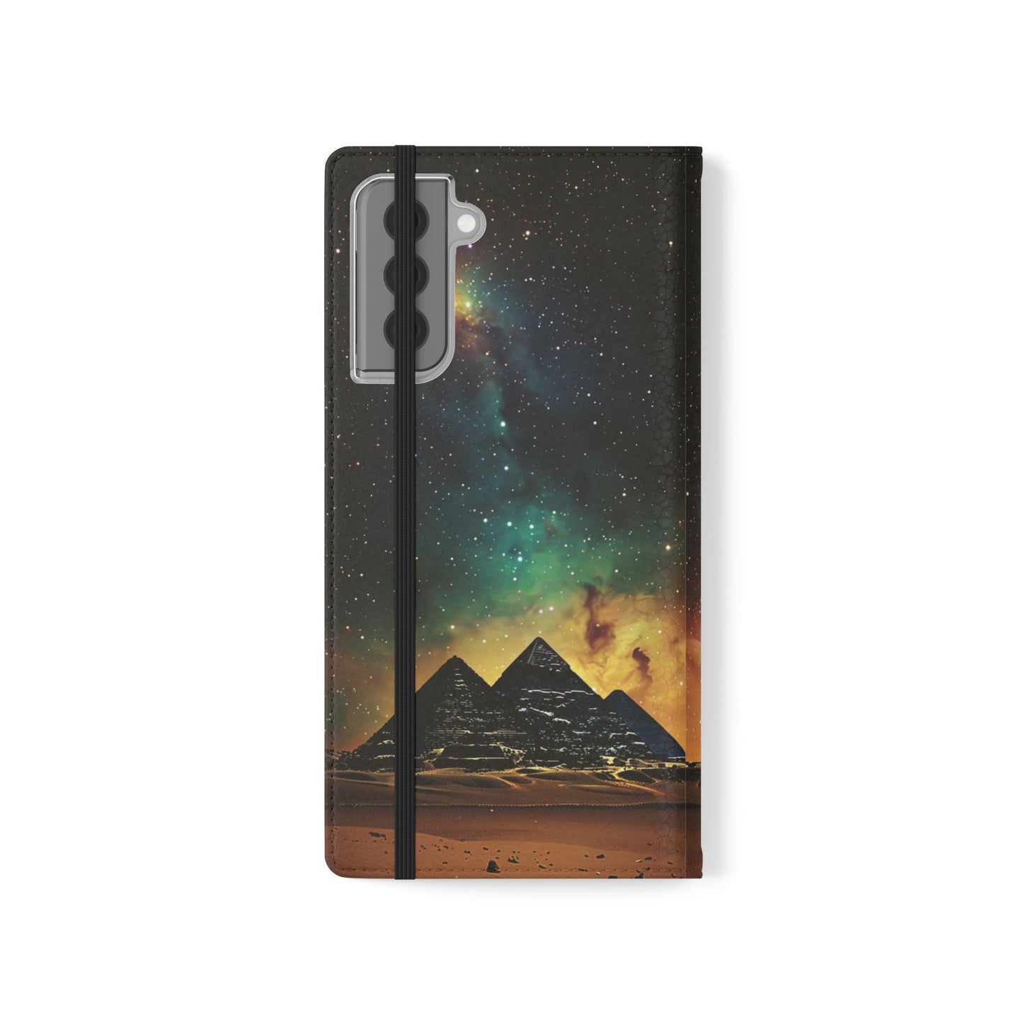 Astral Pyramids - Wallet Flip Case