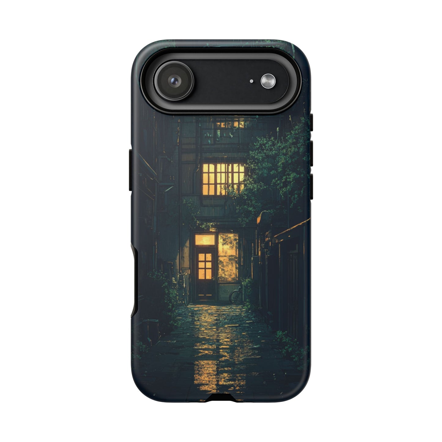 Rainy Alley - Tough iPhone Case