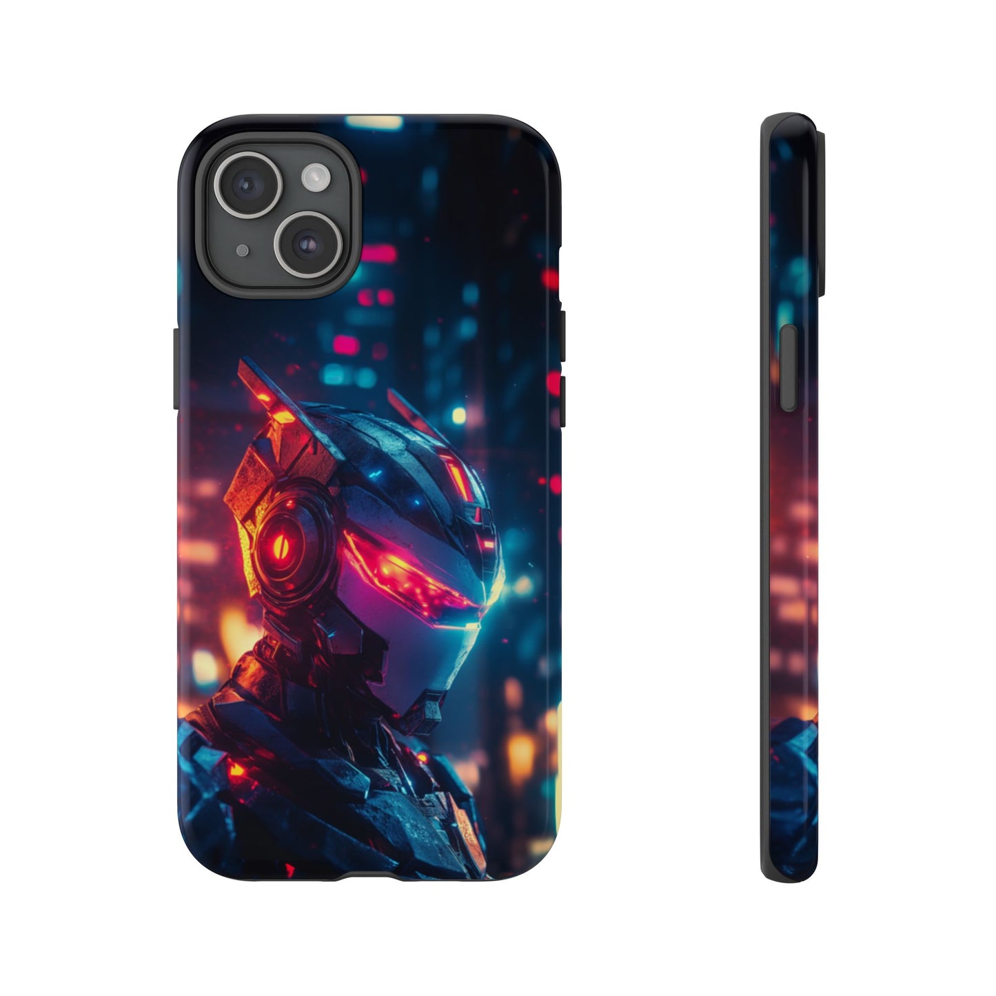 Neon Cyborg - Tough iPhone Case
