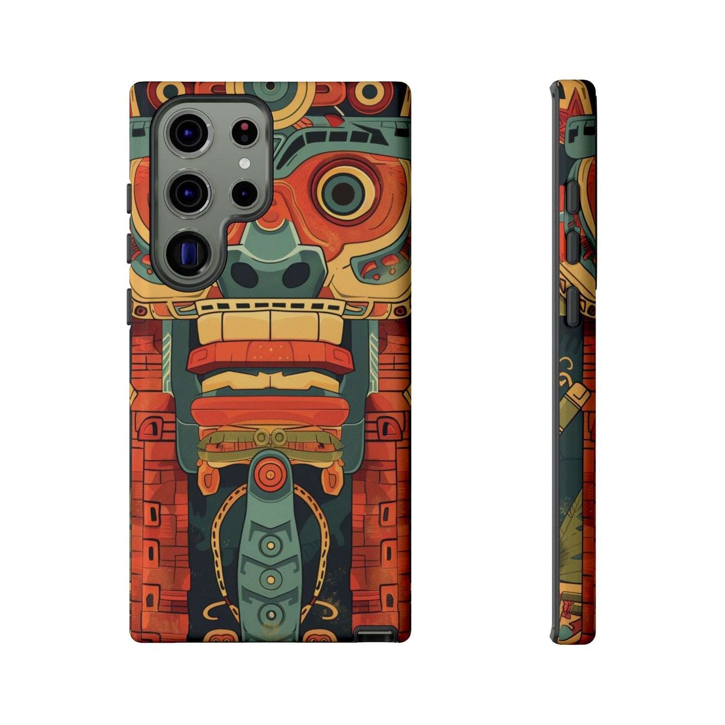 Vivid Ancient Glyphs Phone Case - iPhone, Google Pixel, Samsung