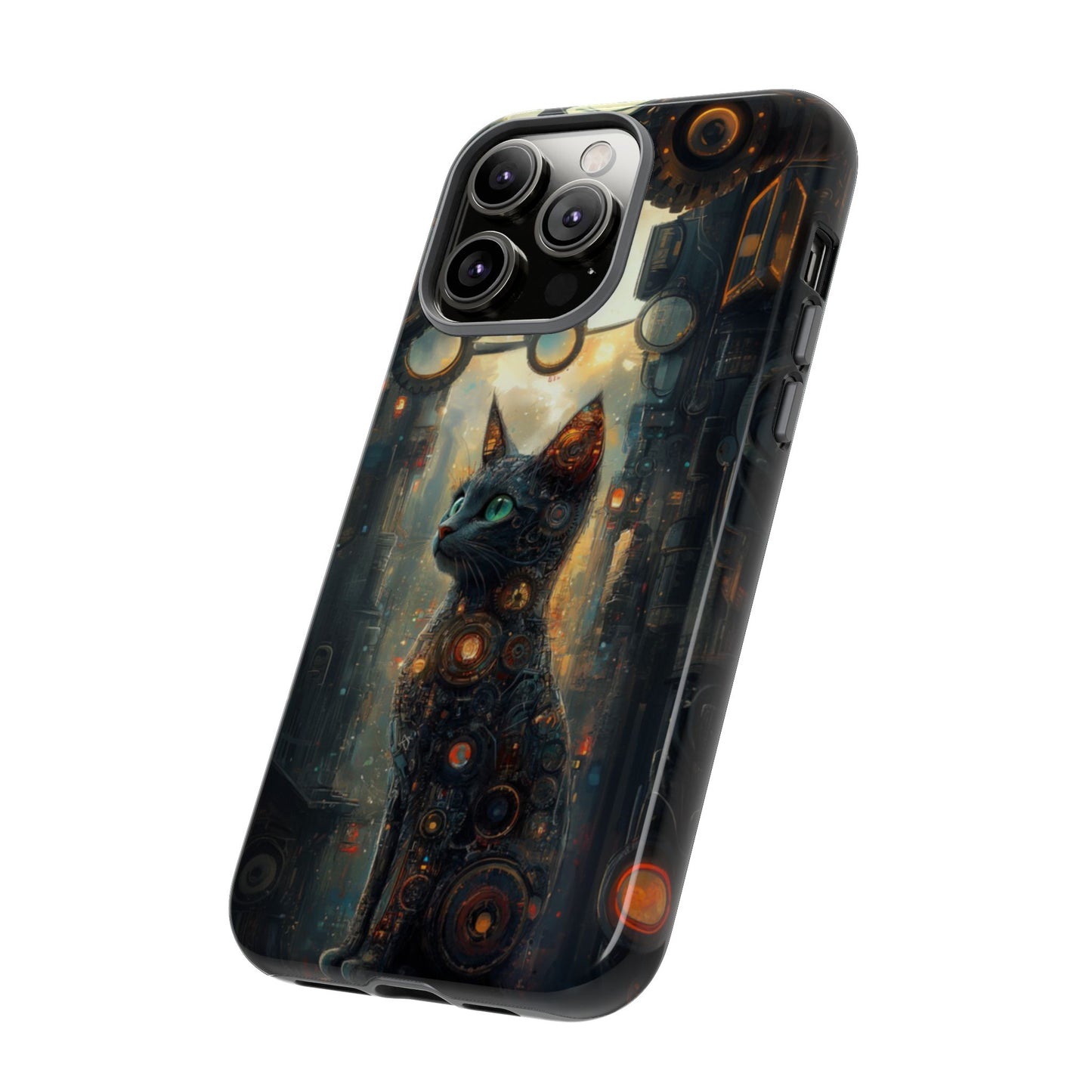 Industrial Revolution Cat Phone Case - iPhone, Google Pixel, Samsung Galaxy