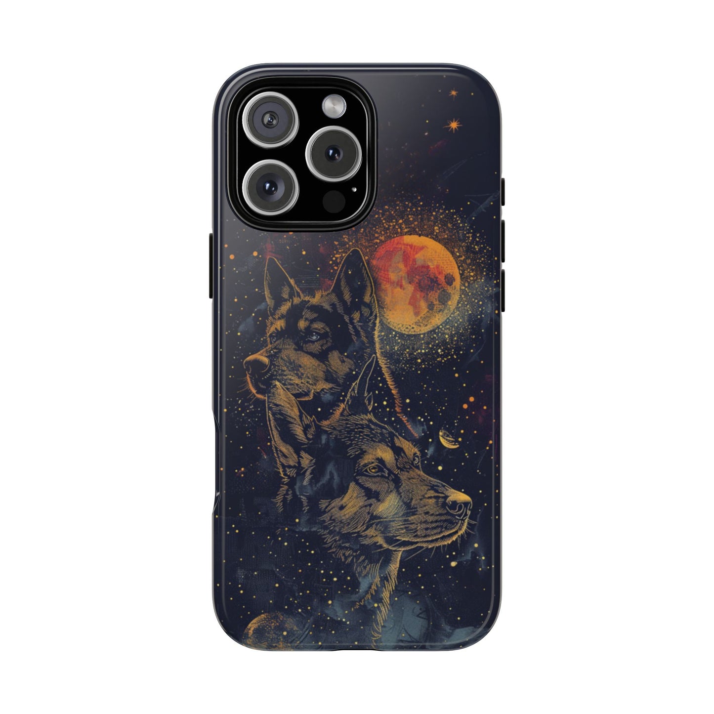 German Shepherd Celestial Phone Case – iPhone, Google Pixel, Samsung Galaxy