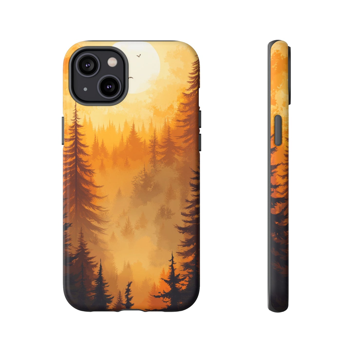 Golden Sunset Forest Phone Case - iPhone, Google Pixel, Samsung Galaxy