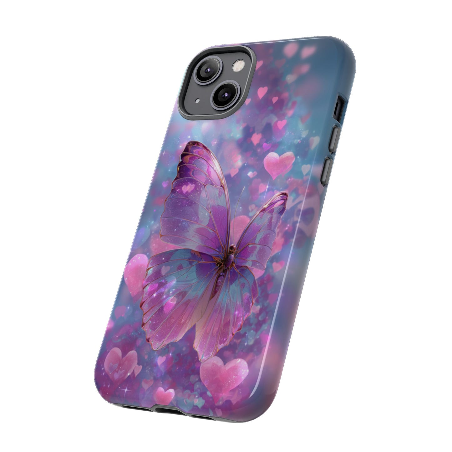 Cupid's Flutter Butterfly - Tough iPhone Case